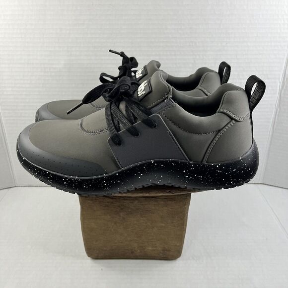 Snibbs Women's Black and Gray Sneakers - Picture 3 of 13
